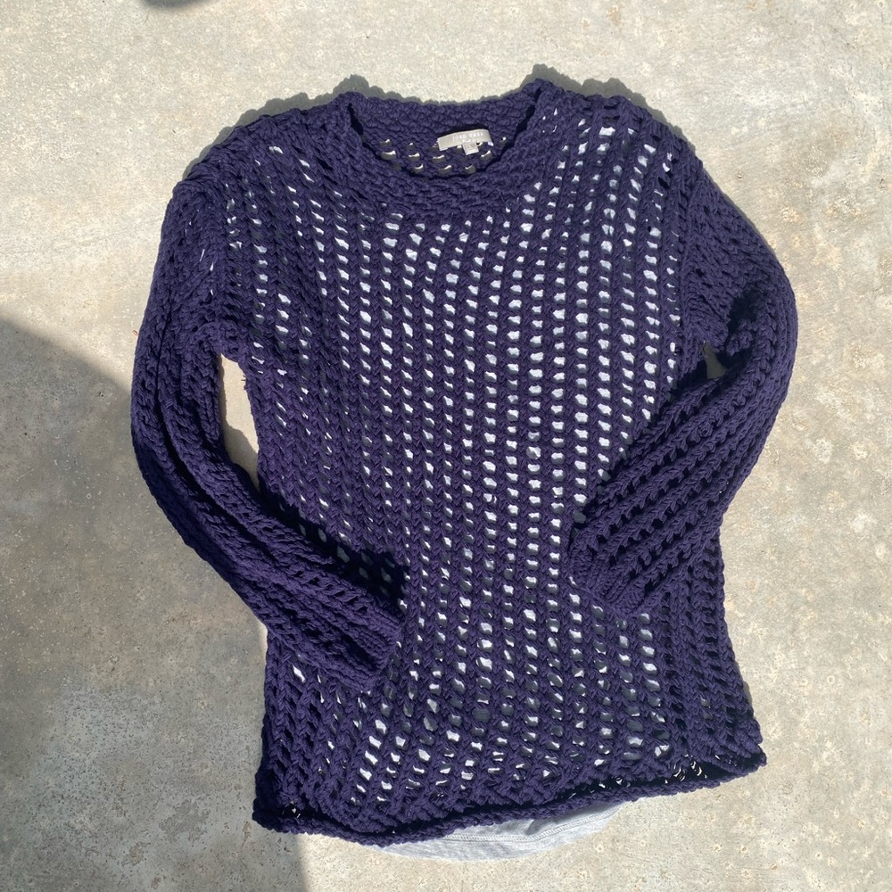 Knit long sleeve shirt